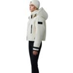 mackage amanda stretch down ski jacket with hood