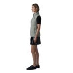 MACKAGE GISELA STRETCH LIGHT DOWN VEST WITH STAND COLLAR