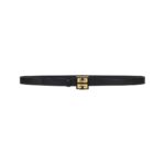 GIVENCHY 4G BELT IN LEATHER BLACK