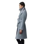 mackage norita 2-in-1 double face wool coat with sash