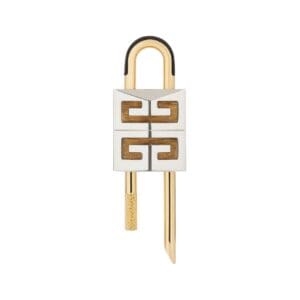 GIVENCHY SMALL 4G PADLOCK IN TWO TONE METAL