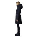 MACKAGE SHILOH 2-IN-1 FITTED DOWN COAT WITH REMOVABLE BIB