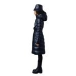 MACKAGE CORALIA LIGHT DOWN COAT WITH HOOD AND SASH BELT