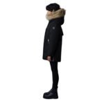 MACKAGE KINSLEE 2-IN-1 OVERSIZED DOWN PARKA WITH BIB AND NATURAL FUR