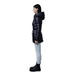 MACKAGE ARITA LIGHT HOODED DOWN CHEVRON JACKET