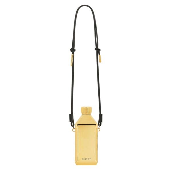 GIVENCHY 4G FLASK WITH STRAP GOLDEN YELLOW