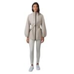 MACKAGE KALEA TECHNICAL RAIN JACKET WITH DRAWCORD WAIST