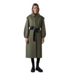 MACKAGE CEYLA DOUBLE-FACE WOOL COAT WITH SASH BELT
