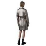 MACKAGE MELY LONG LEATHER TRENCH COAT