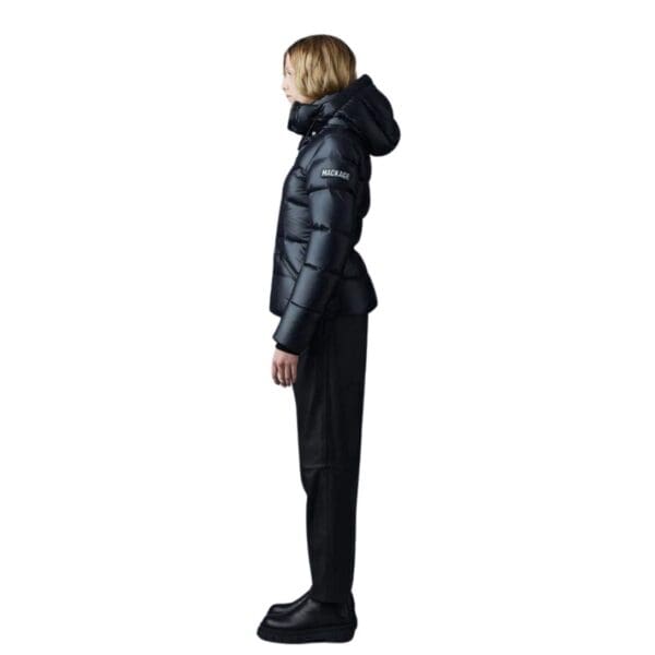MACKAGE MADALYN LUSTROUS LIGHT DOWN JACKET WITH HOOD FOR LADIES
