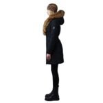 MACKAGE KAY DOWN COAT WITH NATURAL FUR SIGNATURE MACKAGE COLLAR