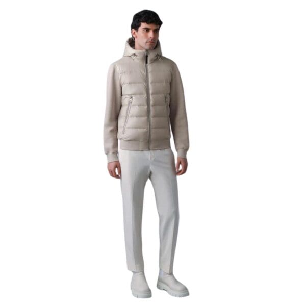 MACKAGE FRANK-R HYBRID JACKET WITH HOOD