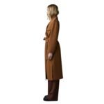 MACKAGE KATE DOUBLE-FACE WOOL ROBE COAT