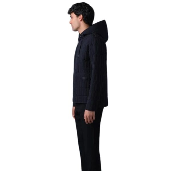mackage miles light down vertical quilted jacket