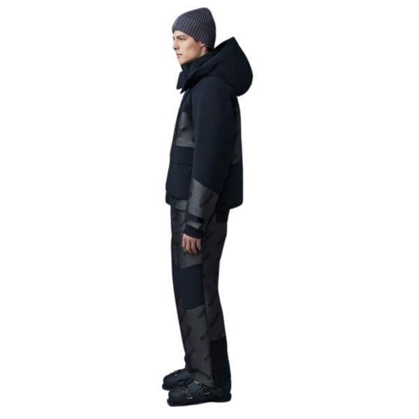 MACKAGE FARRIS-JMG DOWN SKI JACKET WITH JACQUARD LOGO PATTERN