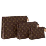 LOUIS VUITTON TRIO TOILET POUCH
