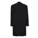 MAGDA BUTRYM OVERSIZED MIDI COAT IN BLACK