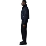 MACKAGE FRANCIS DOWN BOMBER JACKET WITH SHEARLING COLLAR 