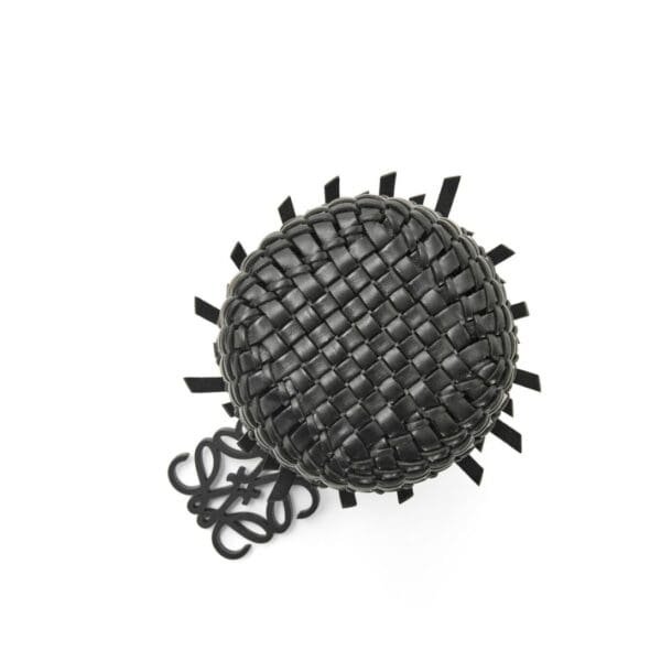 LOEWE SMALL FRINGED BUCKET BAG IN CALFSKIN