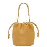 LOEWE FLAMENCO PURSE BUCKET BAG IN SOFT LAMBSKIN