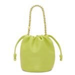 LOEWE FLAMENCO PURSE BUCKET BAG IN SOFT LAMBSKIN