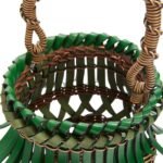 LOEWE FRINGES BUCKET BAG IN CALFSKIN