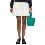 LOEWE PEBBLE MINI BUCKET BAG IN SOFT CALFSKIN