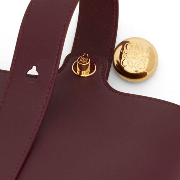 LOEWE PEBBLE MINI BUCKET BAG IN SOFT CALFSKIN - Image 6