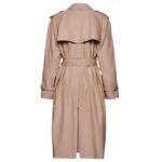 MAGDA BUTRYM DOUBLE BREASTED TRENCH COAT IN BEIGE