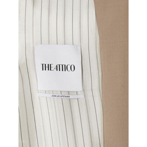 THE ATTICO GLEN BEIGE BLAZER