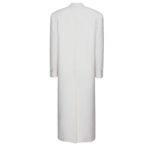 MAGDA BUTRYM SINGLE BREASTED LONG WOOL COAT IN CREAM