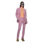 THE ATTICO BIANCA ORCHID HAZE BLAZER