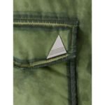 THE ATTICO MILITARY GREEN SHORT COAT NYLON