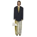 THE ATTICO GLEN BLACK BLAZER