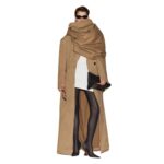 THE ATTICO KHAKI LONG COAT