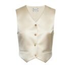 MAGDA BUTRYM CLASSIC WAISTCOAT IN YELLOW