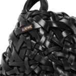 LOEWE SMALL NEST BASKET BAG IN CALFSKIN