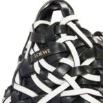 LOEWE SMALL NEST BASKET BAG IN CALFSKIN