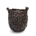 LOEWE SMALL NEST BASKET BAG IN CALFSKIN