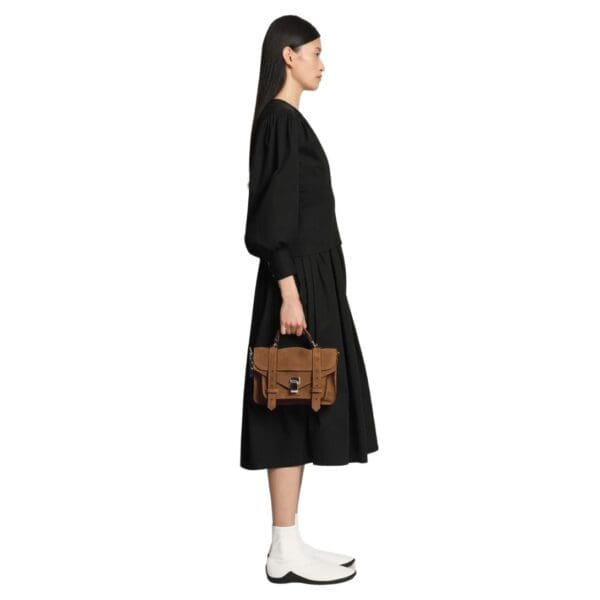 PROENZA PS1 TINY BAG IN SUEDE WALNUT