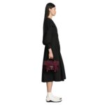 PROENZA PS1 TINY BAG IN SUEDE BORDEAUX