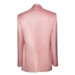 MAGDA BUTRYM CLASSIC SATIN OVERSIZED BLAZER IN PINK