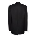 MAGDA BUTRYM CLASSIC OVERSIZED WOOL BLAZER IN BLACK