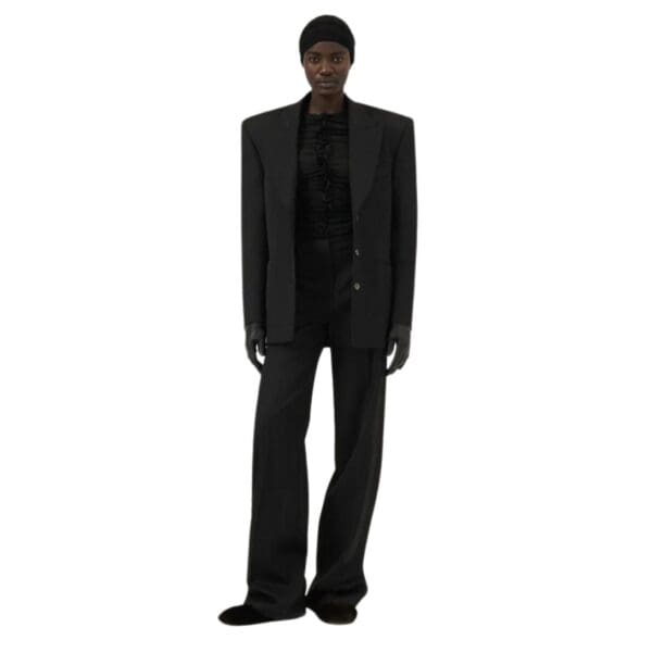 MAGDA BUTRYM CLASSIC OVERSIZED BLAZER IN BLACK