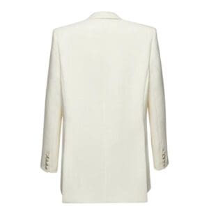 MAGDA BUTRYM TAILORED BLAZER IN CREAM