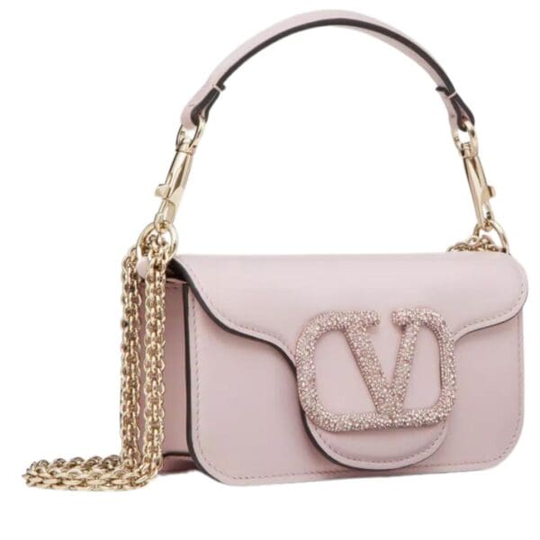 VALENTINO GARAVANI LOCÒ SMALL SHOULDER BAG WITH JEWEL LOGO - Image 3