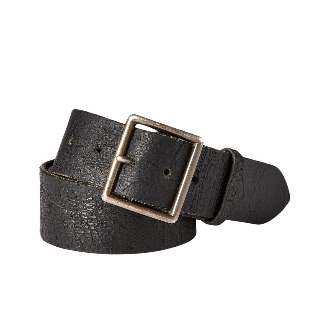 RALPH LAUREN DISTRESSED LEATHER BELT