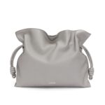 LOEWE LARGE FLAMENCO CLUTCH BAG IN CALFSKIN NAPPA