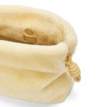 LOEWE BORSA FLAMENCO CLUTCH IN SHEARLING