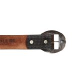 RALPH LAUREN STUDDED LEATHER BELT